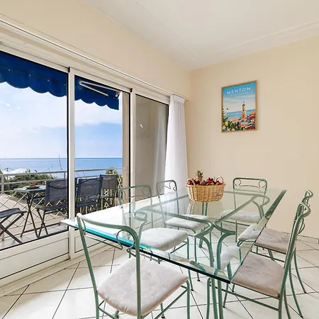 Le Mar Y Nan - Spacieux Appartement Face A La Mer Menton Exterior foto
