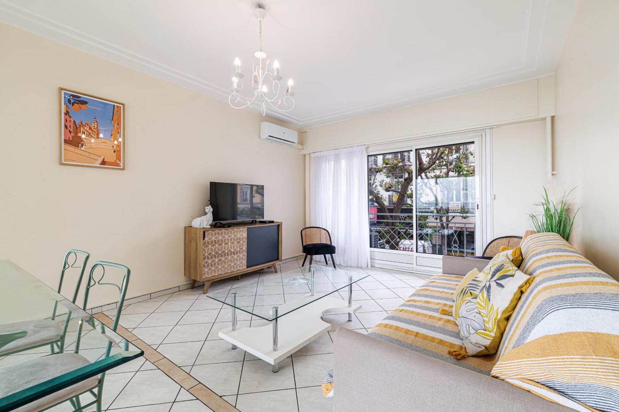Appartement Le Mar Y Nan - Spacieux Face A La Menton